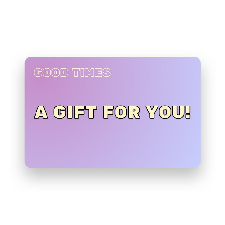 Gift Card from Good Times | Shop online at good-times.ae | Online Streetwear and Skate Shop in Dubai