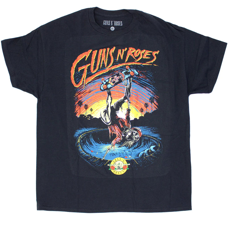 GUNS N ROSES Skate Tee T-shirt