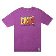 Established 1990 Tee, Purple from Ethik | Shop online at good-times.ae | Online Streetwear and Skate Shop in Dubai