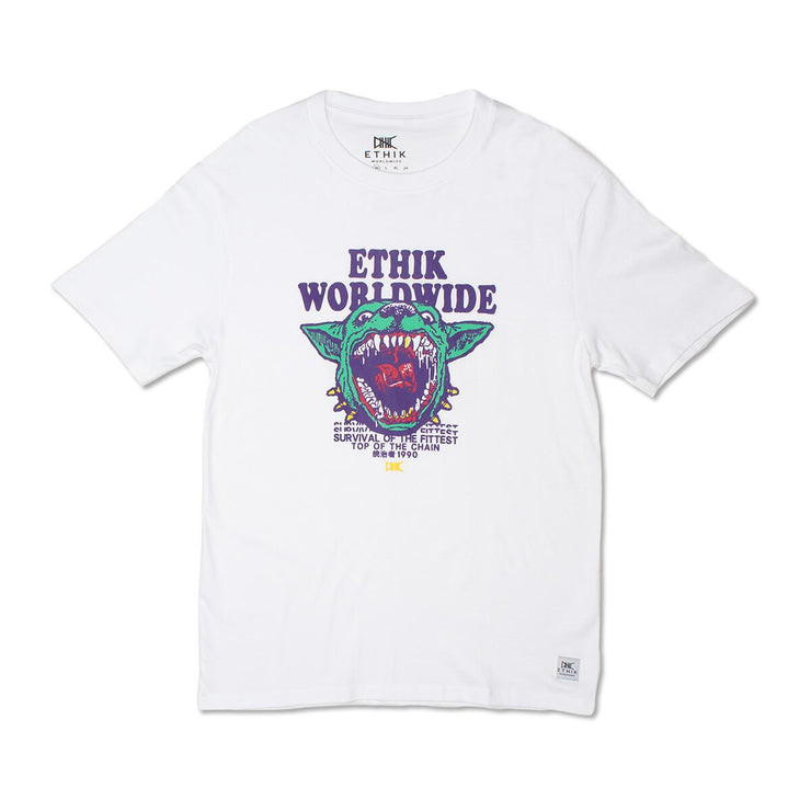 Deranged Pitt Tee from Ethik | Shop online at good-times.ae | Online Streetwear and Skate Shop in Dubai