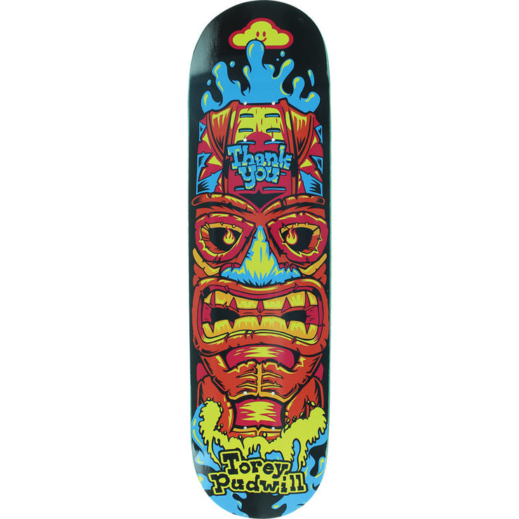 Tiki 8.0 Skateboard Deck from Thank You Skateboards | Shop online at good-times.ae | Online Streetwear and Skate Shop in Dubai