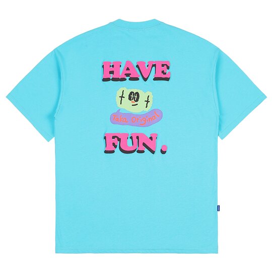 Have Fun T-Shirt, Blue from Taka Original | Shop online at good-times.ae | Online Streetwear and Skate Shop in Dubai