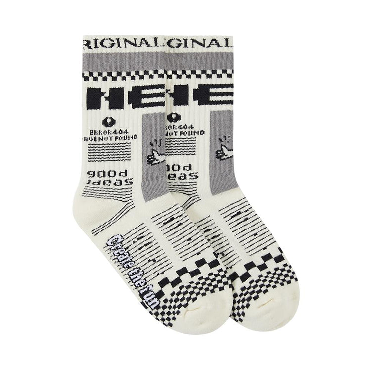 Moody Bob Mosaic Checkerboard Socks from Taka Original | Shop online at good-times.ae | Online Streetwear and Skate Shop in Dubai