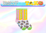 Distress Flower Socks from Taka Original | Shop online at good-times.ae | Online Streetwear and Skate Shop in Dubai