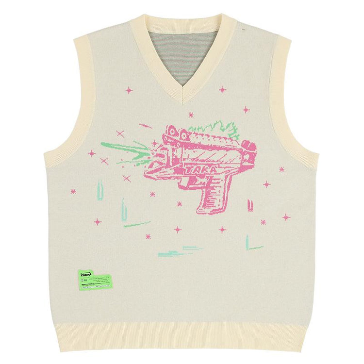 Cybercore Knit Vest | Taka Original | shop at good-times.ae