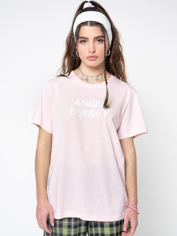 Energy Pink T-shirt from Minga London | Shop online at good-times.ae | Online Streetwear and Skate Shop in Dubai