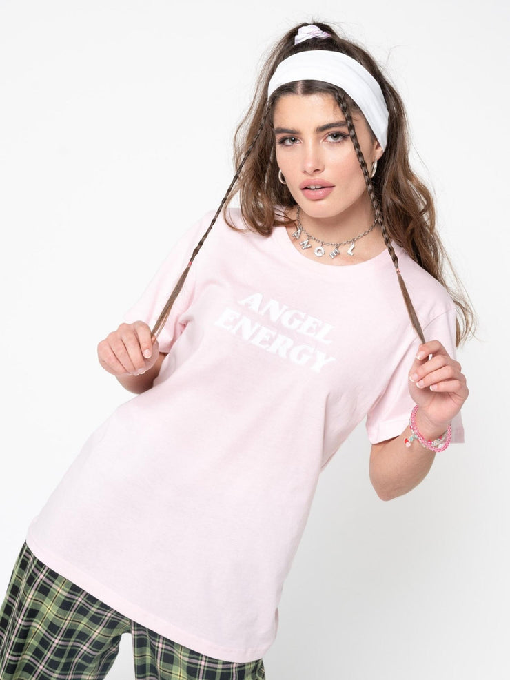 Energy Pink T-shirt from Minga London | Shop online at good-times.ae | Online Streetwear and Skate Shop in Dubai