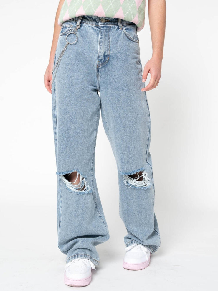 Angel Girl Wide Leg Jeans from Minga London | Shop online at good-times.ae | Online Streetwear and Skate Shop in Dubai