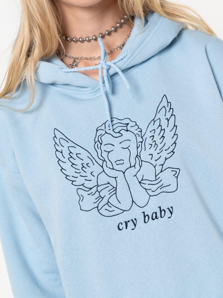 Cry Baby Angel Hoodie from Minga London | Shop online at good-times.ae | Online Streetwear and Skate Shop in Dubai