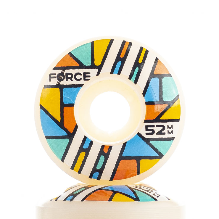 Glass - 52mm Skateboard Wheels from Force Wheels | Shop online at good-times.ae | Online Streetwear and Skate Shop in Dubai