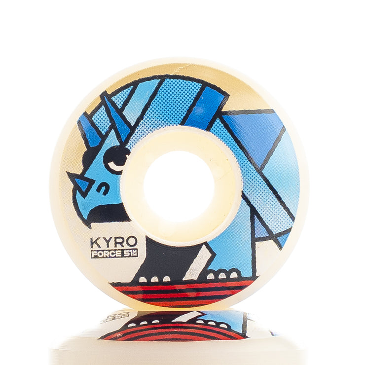 Aaron Kyro Triceratops- 51mm Skateboard Wheels from Force Wheels | Shop online at good-times.ae | Online Streetwear and Skate Shop in Dubai