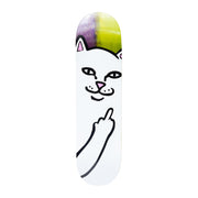 Lord Nermal (Lime/Purple) 8.25 Skateboard Deck from Ripndip | Shop online at good-times.ae | Online Streetwear and Skate Shop in Dubai
