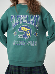 Cleveland Team Sweater from Minga London | Shop online at good-times.ae | Online Streetwear and Skate Shop in Dubai