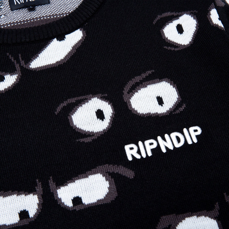 All Eyez Knit Sweater from Ripndip | Shop online at good-times.ae | Online Streetwear and Skate Shop in Dubai