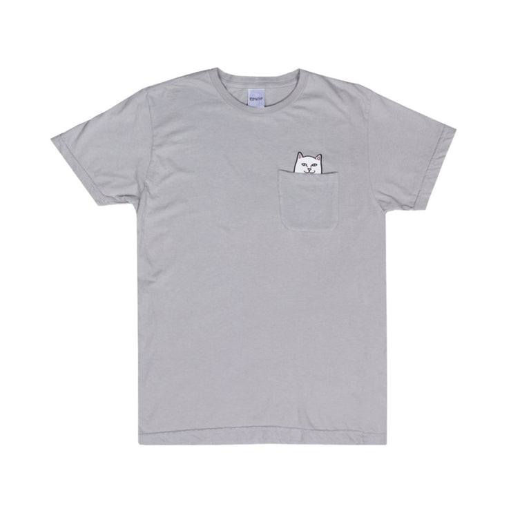 Lord Nermal Pocket Tee, Grey from Ripndip | Shop online at good-times.ae | Online Streetwear and Skate Shop in Dubai