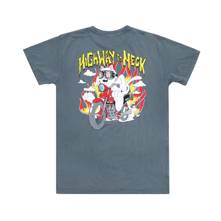 Highway To Heck Tee from Ripndip | Shop online at good-times.ae | Online Streetwear and Skate Shop in Dubai