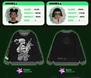[Eternet 001] Anime Girl Knit Jumper Black from Taka Original | Shop online at good-times.ae | Online Streetwear and Skate Shop in Dubai
