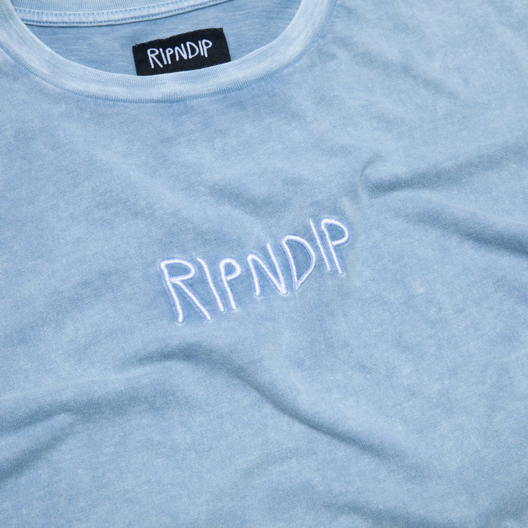 La Brea Embroidered Tee from Ripndip | Shop online at good-times.ae | Online Streetwear and Skate Shop in Dubai