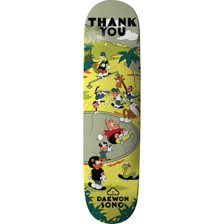 Skate Oasis 8.0 Skateboard Deck from Thank You Skateboards | Shop online at good-times.ae | Online Streetwear and Skate Shop in Dubai