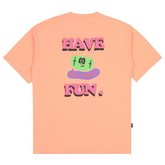 Have Fun T-Shirt, Orange from Taka Original | Shop online at good-times.ae | Online Streetwear and Skate Shop in Dubai