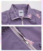 Moody Bob Print Logo Jacket, Purple from Taka Original | Shop online at good-times.ae | Online Streetwear and Skate Shop in Dubai