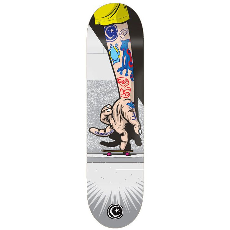 Todd Bratrud 8.38 Skateboard Deck from Foundation Skateboards | Shop online at good-times.ae | Online Streetwear and Skate Shop in Dubai