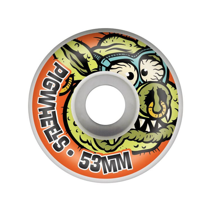 Toxic ProLine 53mm 101a Skateboard Wheels from Pig Wheels | Shop online at good-times.ae | Online Streetwear and Skate Shop in Dubai