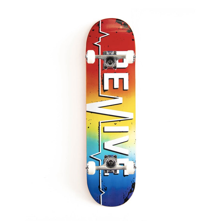 Rainbow Lifeline 8.5 Complete Skateboard from Revive Skateboards | Shop online at good-times.ae | Online Streetwear and Skate Shop in Dubai