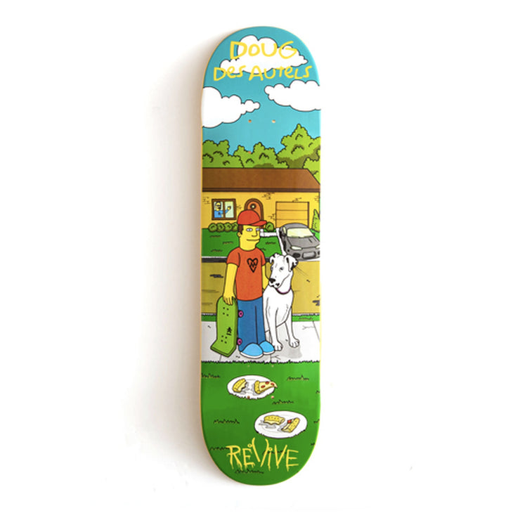 Old Street 8 Skateboard Deck from Revive Skateboards | Shop online at good-times.ae | Online Streetwear and Skate Shop in Dubai