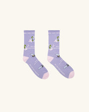 Purple Socks from WE ARE NOT FRIENDS | Shop online at good-times.ae | Online Streetwear and Skate Shop in Dubai