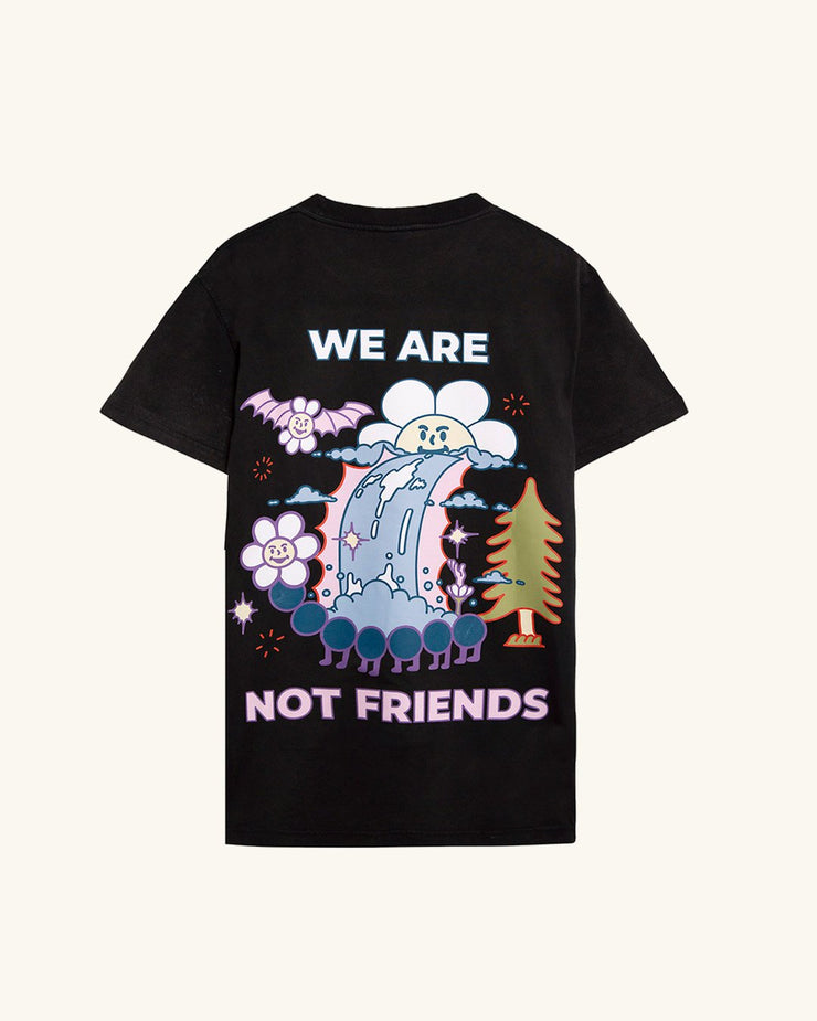 You Are Not Welcome T-shirt from WE ARE NOT FRIENDS | Shop online at good-times.ae | Online Streetwear and Skate Shop in Dubai